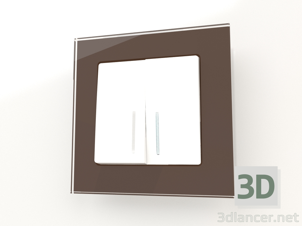 3d model Marco para 1 poste Favorit (moca, vidrio) - vista previa