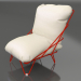 modèle 3D Fauteuil (Rouge) - preview