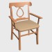 3d model Silla (b4060) - vista previa