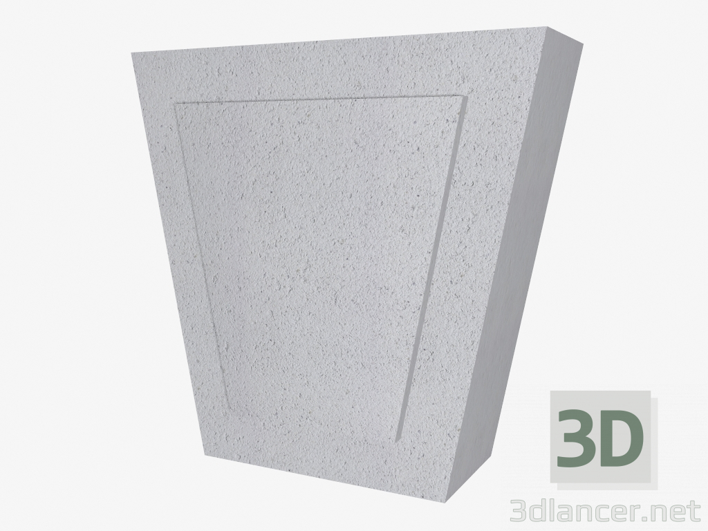 3d model Keystone (FZ31ST) - vista previa