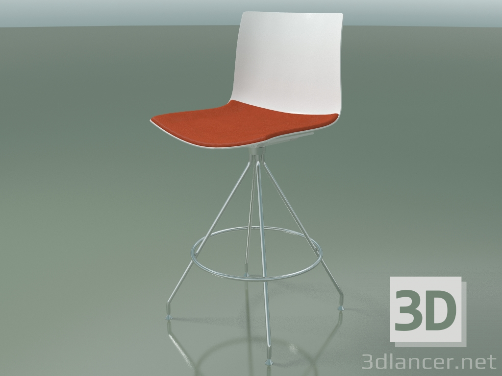 3D modeli Bar taburesi 0306 (koltuk minderi, polipropilen PO00101) - önizleme