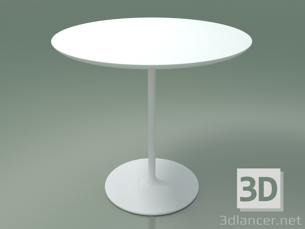 modello 3D Tavolo rotondo 0694 (H 74 - P 79 cm, F01, V12) - anteprima