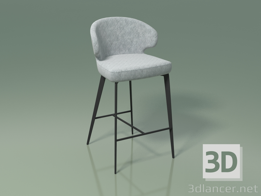 modèle 3D Chaise de bar Keen (111879, gris ombre) - preview