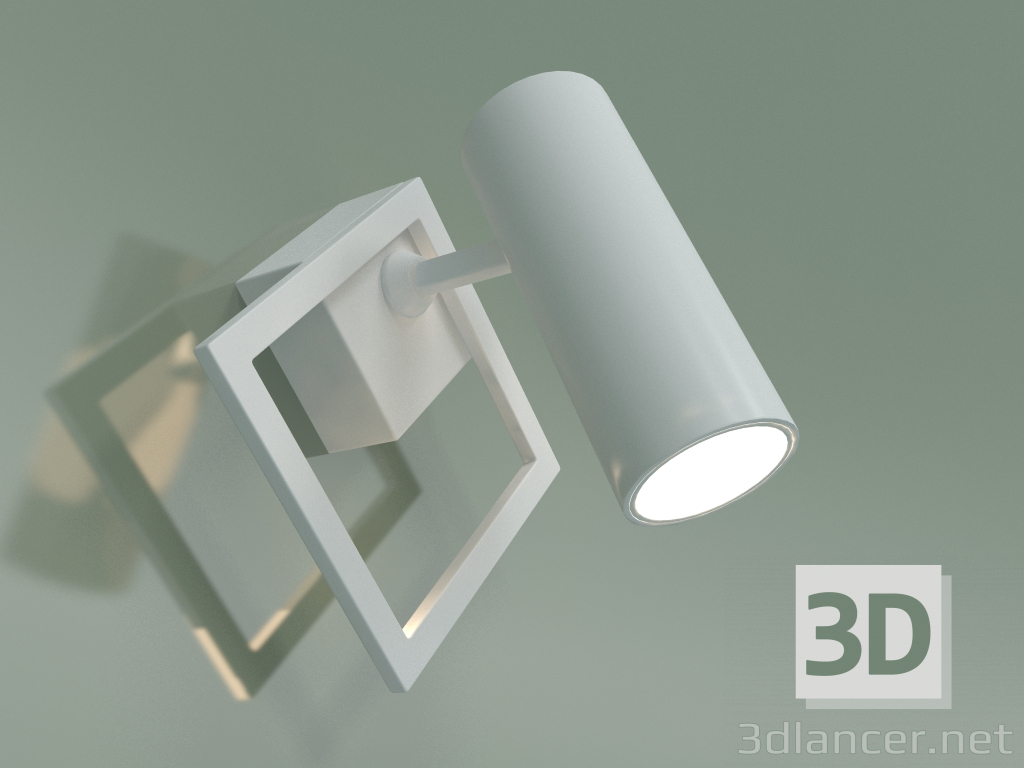 Modelo 3d Spot LED Turro 20091-1 LED (branco) - preview