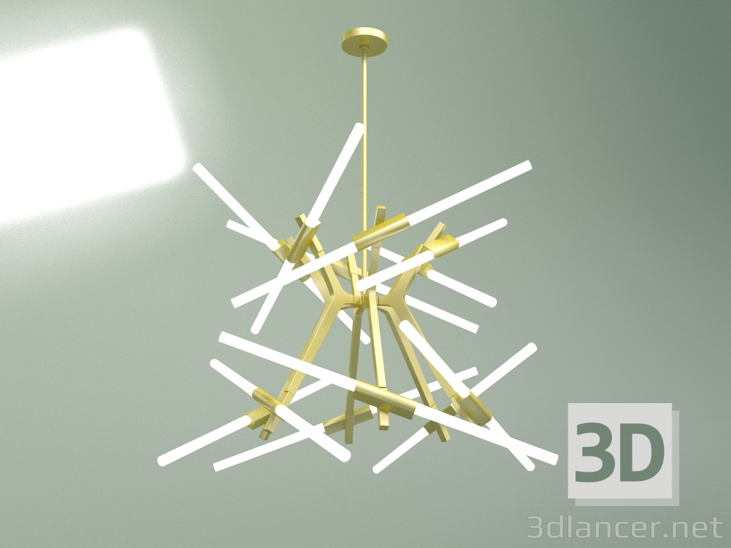 3d model Lámpara colgante Astral Agnes 24 luces - vista previa