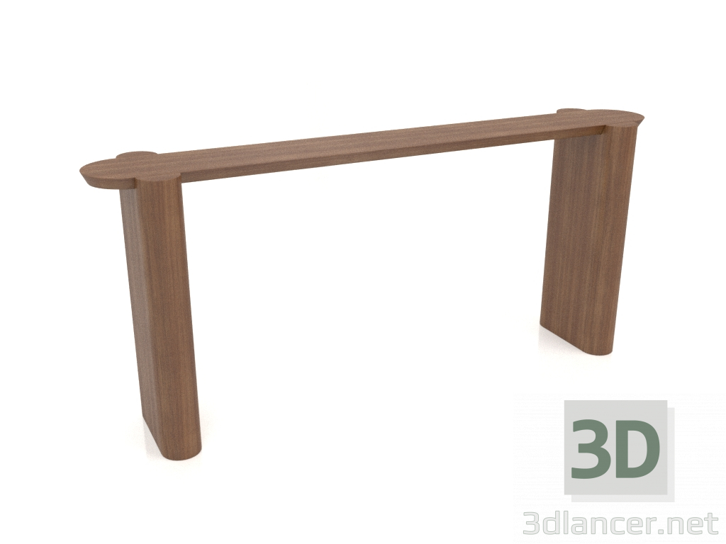 3D Modell Konsole KT 07 (1600x300x700, Holzbraun hell) - Vorschau