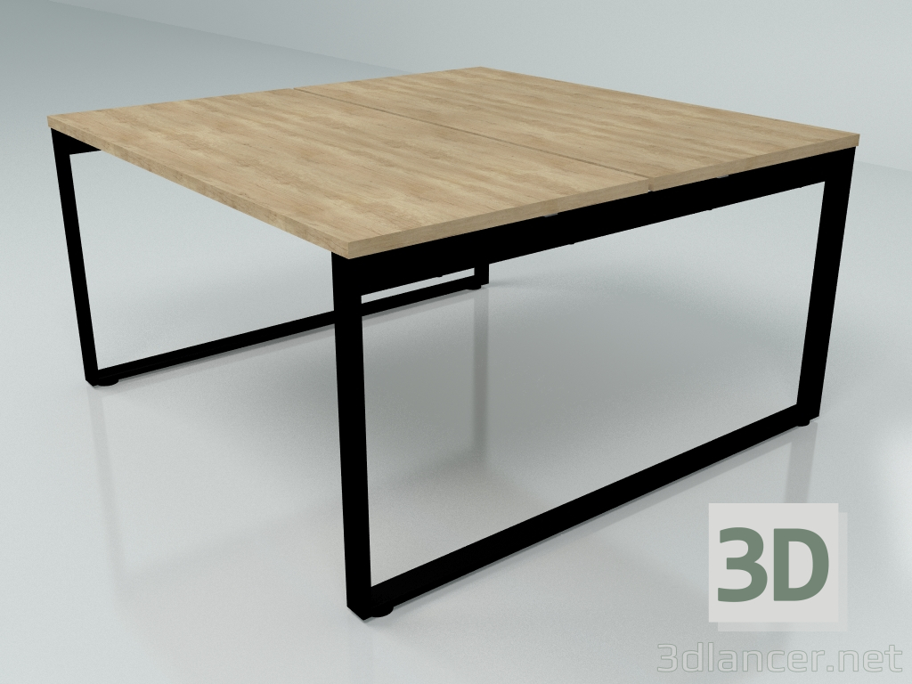 3D modeli Çalışma masası Ogi Q Bench Slide BOQ44 (1400x1410) - önizleme