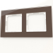 3d model Frame for 2 posts Favorit (mocha, glass) - preview