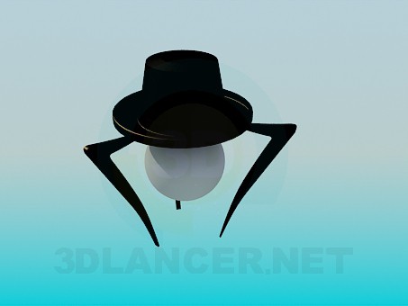 3d model The luminaire - preview