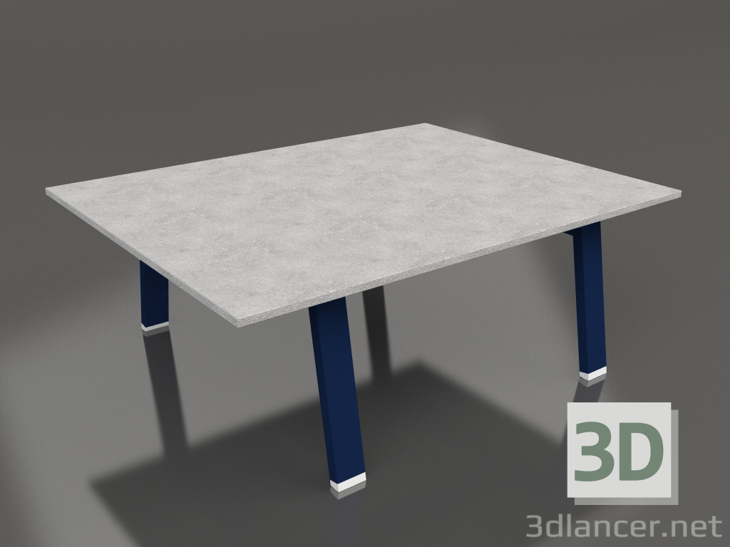 3d model Mesa de centro 90 (Azul noche, DEKTON) - vista previa