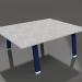 Modelo 3d Mesa de centro 90 (azul noite, DEKTON) - preview