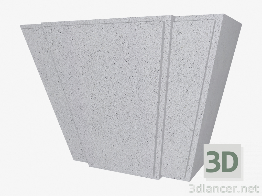 modello 3D Keystone (FZ33R) - anteprima