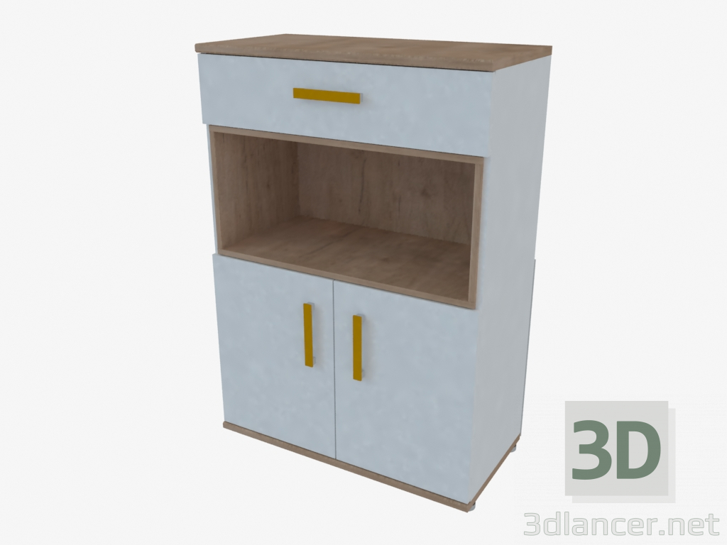 3D modeli Çekmeceli dolap (TİP 31) - önizleme