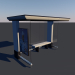 modello 3D di Fermata bus Modello 3D low-poly comprare - rendering