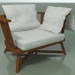 3d model Armchair street semicircular InOut (707) - preview