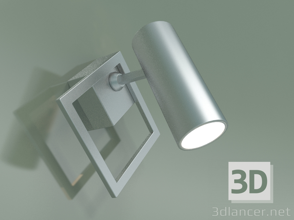 Modelo 3d Spot LED Turro 20091-1 LED (prata) - preview