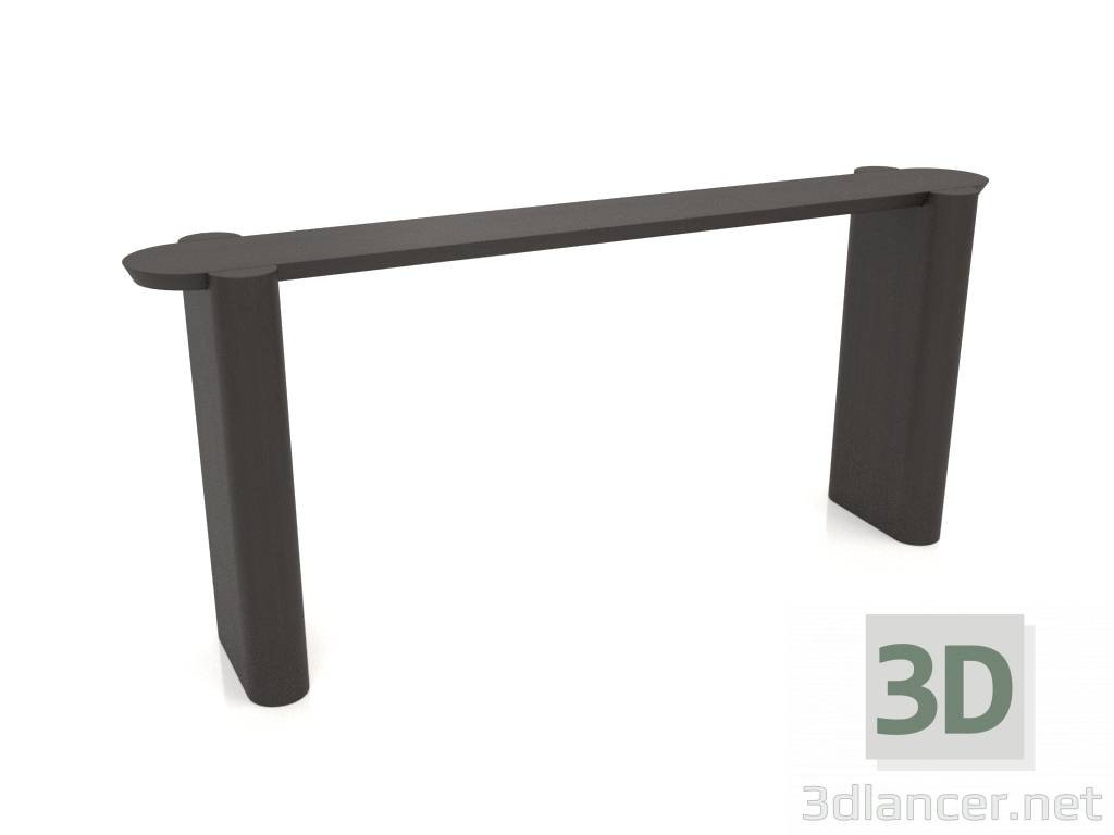 3d model Consola KT 07 (1600x300x700, marrón madera) - vista previa