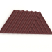 3D Modell 3D-Wandpaneel WEAVE (Bordeaux) - Vorschau