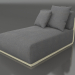 3d model Sofa module section 5 (Gold) - preview