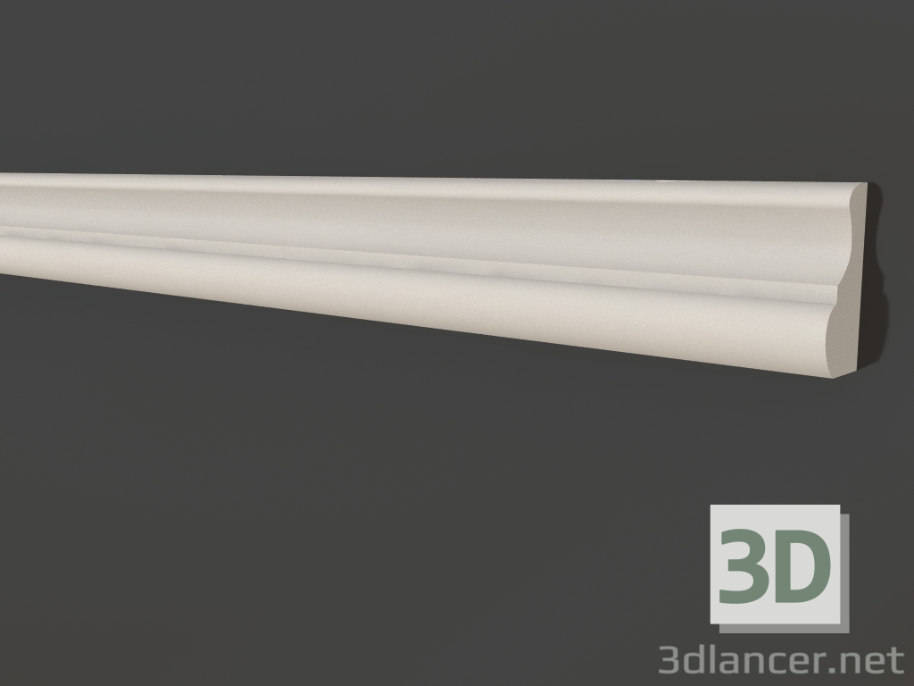 3d model Plaster molding LG 001 2 (15x7) - preview