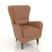 3d модель М'яке крісло Lawrence – превью