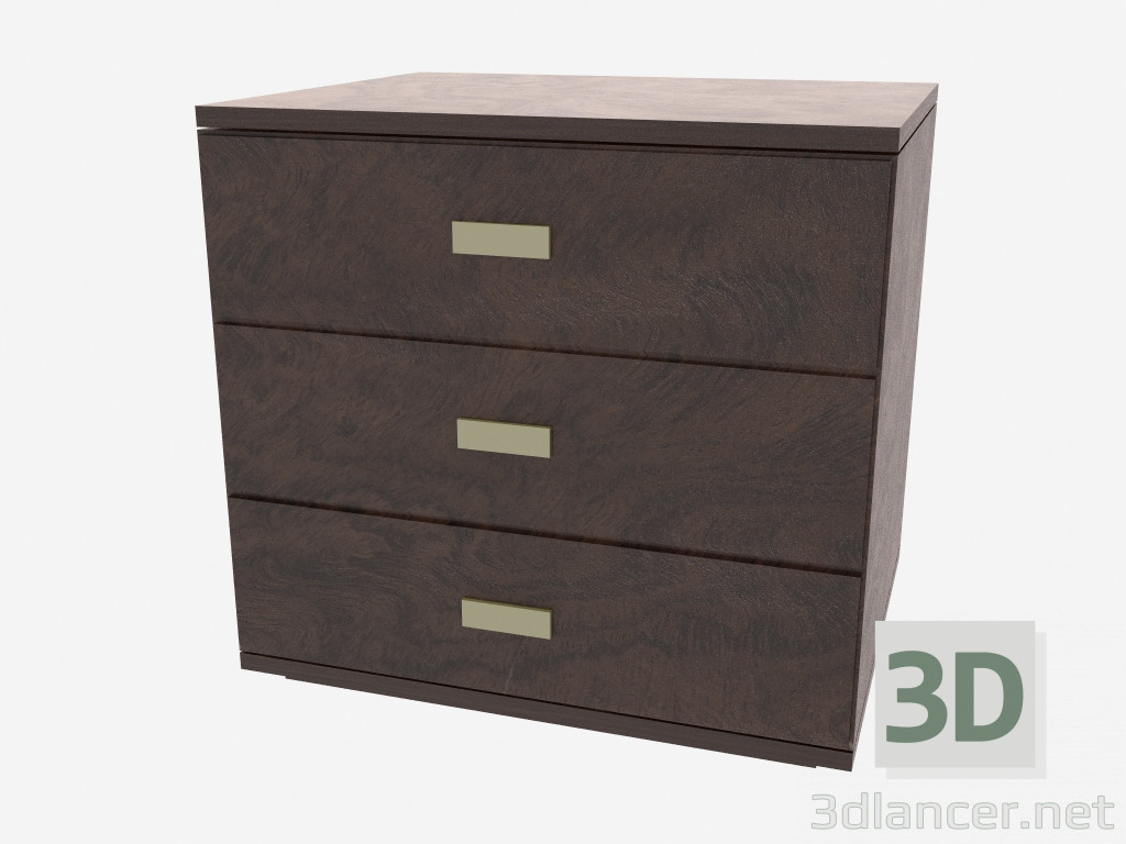 3d model Cajonera 3 Olimpo - vista previa