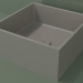 3d model Lavabo sobre encimera (01UN11101, Clay C37, L 36, P 36, H 16 cm) - vista previa