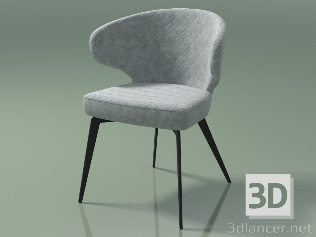 3d model Silla de comedor Keen (111881, gris sombra) - vista previa