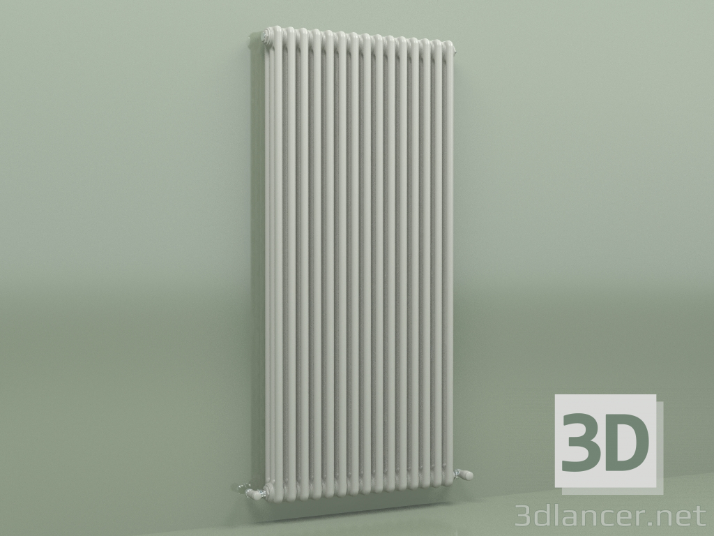 3d model Radiador TESI 3 (H 1500 15EL, gris Manhattan) - vista previa