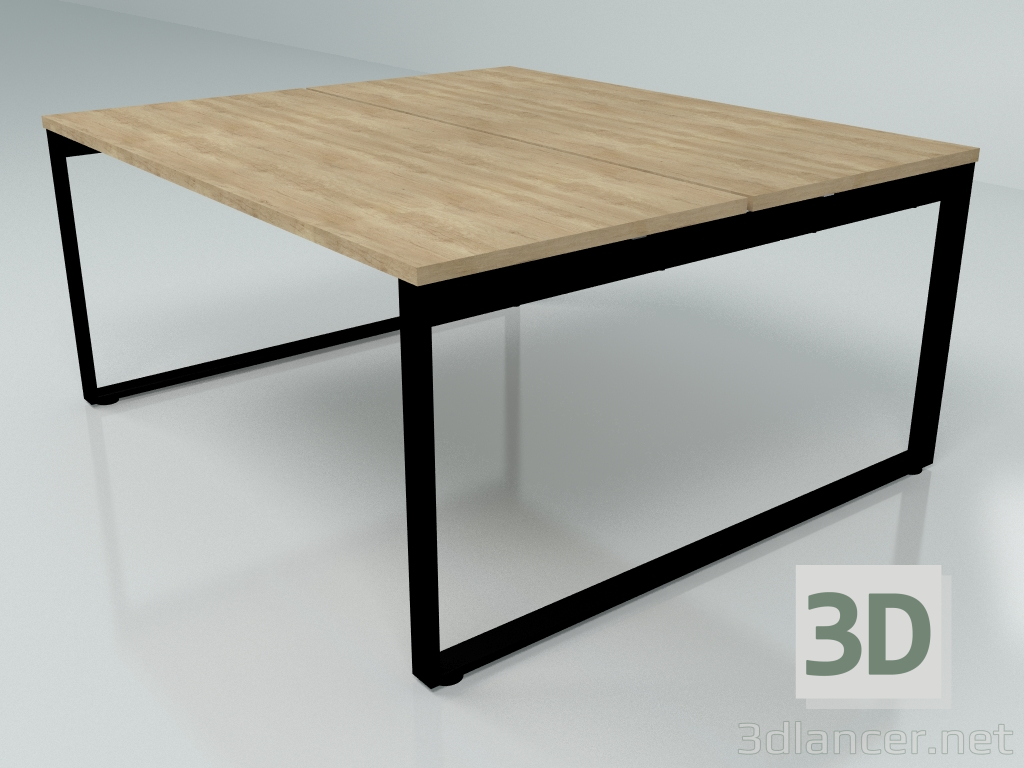 3d model Work table Ogi Q Bench Slide BOQ46 (1600x1410) - preview