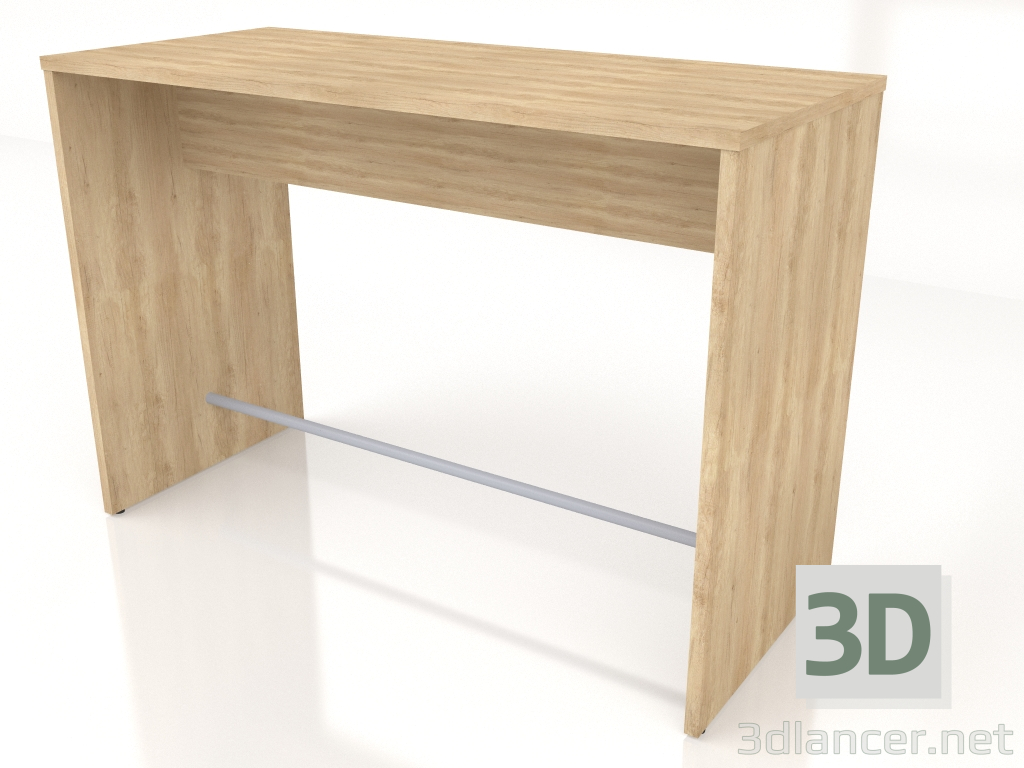 3D Modell Stehtisch Ogi High PSW76 (1600x700) - Vorschau