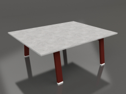 Table basse 90 (Vin rouge, DEKTON)