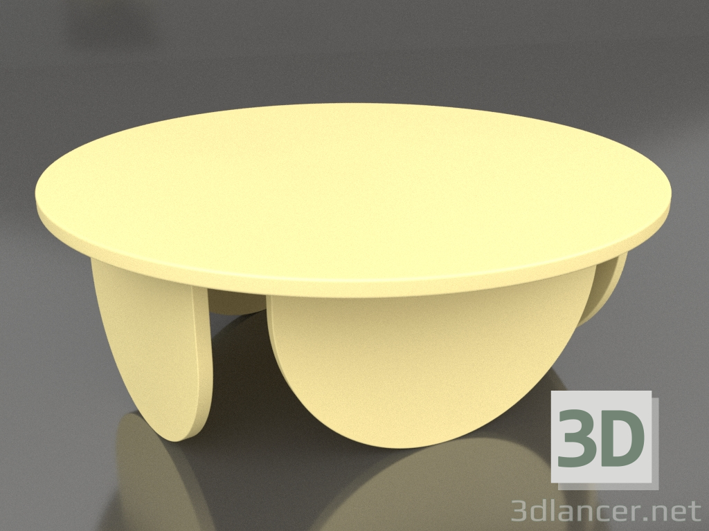 3D Modell Eiscreme-Couchtisch (Banane) - Vorschau