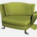 3d model Sillón regencia 1 - vista previa