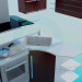 3d model Compact kitchen - preview