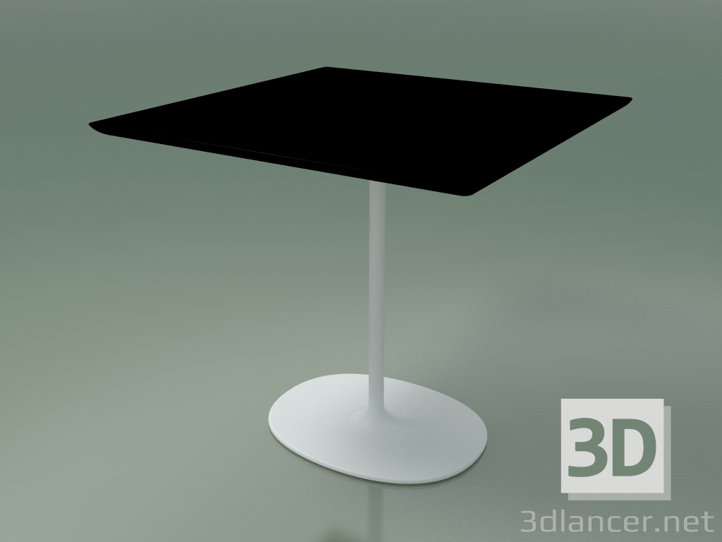 Modelo 3d Mesa quadrada 0696 (H 74 - 79x79 cm, F02, V12) - preview