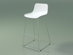 Chaise de bar Petal (110133, blanc)