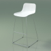 modèle 3D Chaise de bar Petal (110133, blanc) - preview