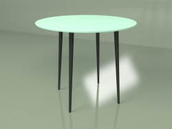 Table de cuisine Spoutnik 90 cm (vague de mer)