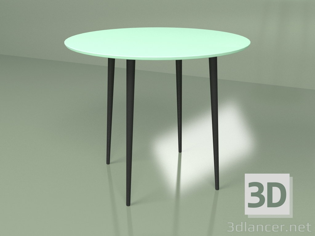 Modelo 3d Mesa de cozinha Sputnik 90 cm (onda do mar) - preview