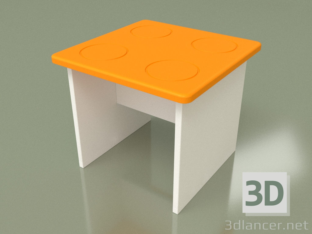 modèle 3D Tabouret pour enfants (Mango) - preview