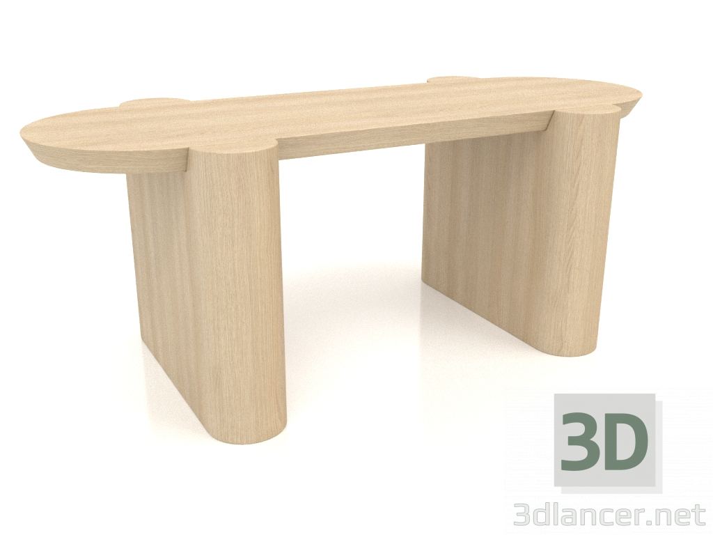 Modelo 3d Mesa de centro JT (900x400x350, madeira branca) - preview