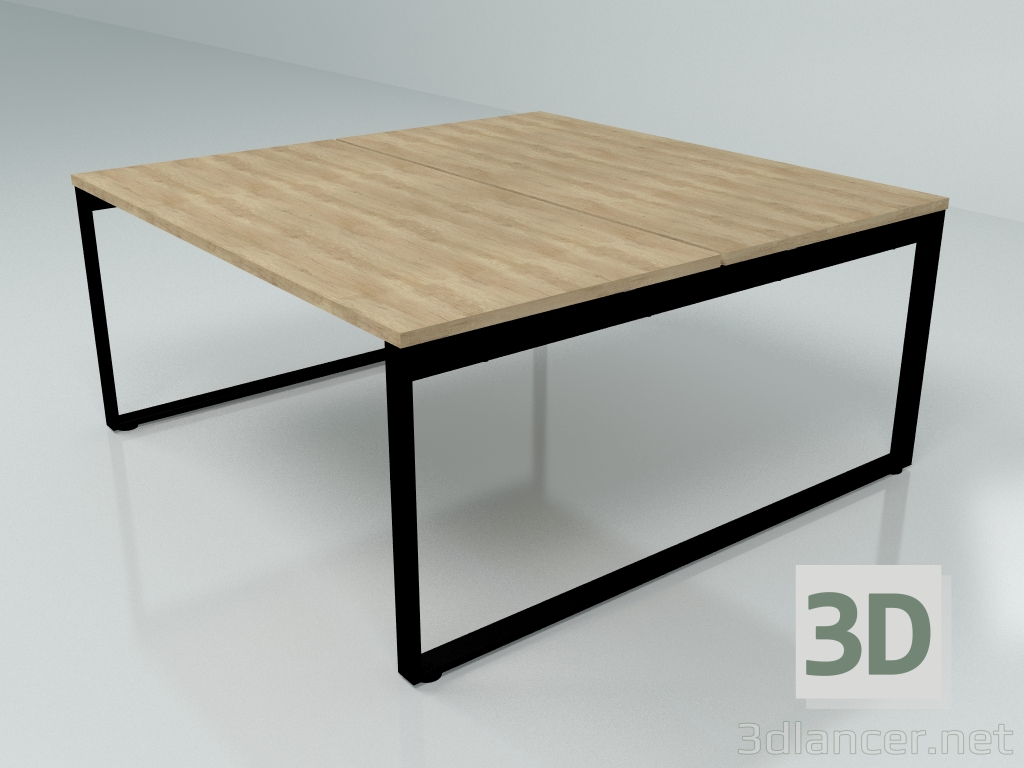 3D modeli Çalışma masası Ogi Q Bench Slide BOQ34 (1600x1610) - önizleme