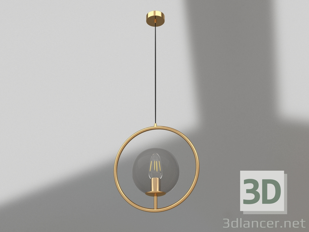 Modelo 3d Suspensão Kiara bronze (07603-1А) - preview