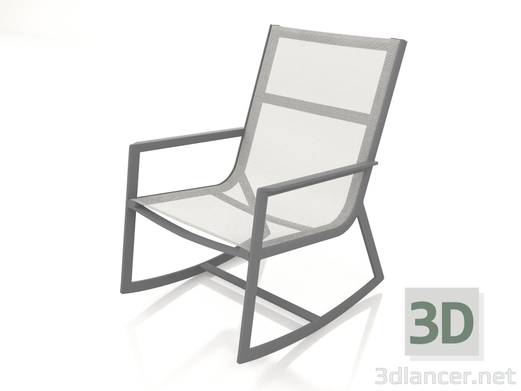 3d model Mecedora (Antracita) - vista previa