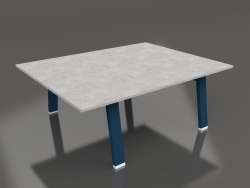 Table basse 90 (Gris bleu, DEKTON)