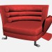 3d model Sillón regencia 2 - vista previa