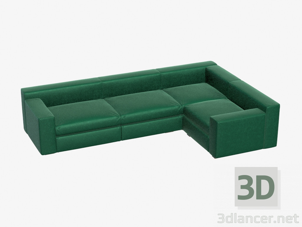 3D Modell Modulares Ecksofa Hudson - Vorschau