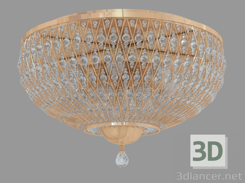 modello 3D Lampadario Delux (1222-15U) - anteprima