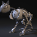 3d Robot cat model buy - render